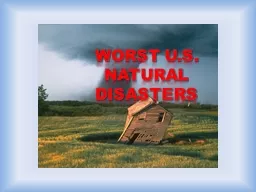 Worst U.S. Natural Disasters