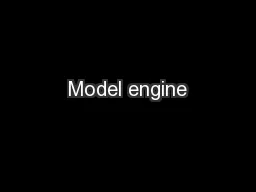 Model engine