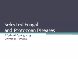 Selected Fungal