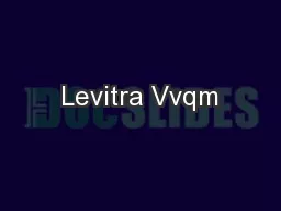 Levitra Vvqm