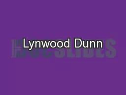 Lynwood Dunn