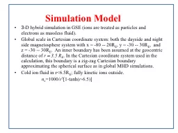 Simulation Model