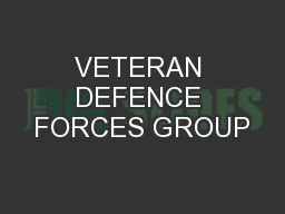 VETERAN DEFENCE FORCES GROUP