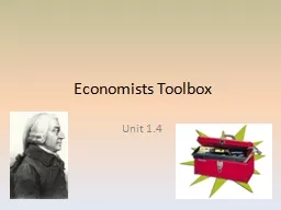 Economists Toolbox