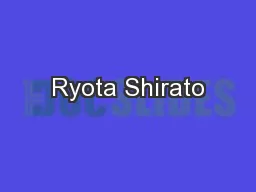 Ryota Shirato
