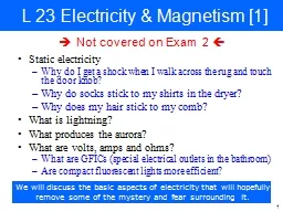 1 L 23 Electricity & Magnetism [1]