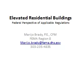 Elevated Residential Buildings