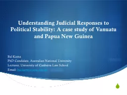 Understanding Judicial Responses to Political