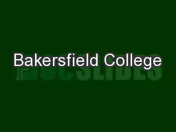 Bakersfield College