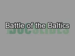 Battle of the Baltics