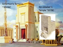 Solomon’s Temple, ~950BC