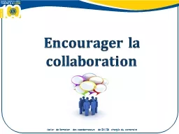 Encourager la collaboration