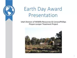 Earth Day Award Presentation
