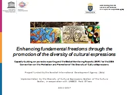 Enhancing fundamental freedoms through the promotion of the