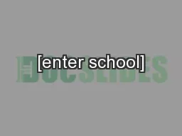 [enter school]