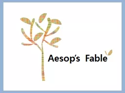 Aesop’s Fable