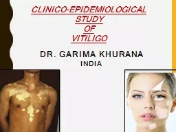Clinico-Epidemiological Study