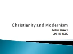 Christianity and Modernism