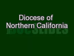 Diocese of Northern California