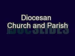 Diocesan Church and Parish