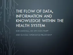 The flow of data,