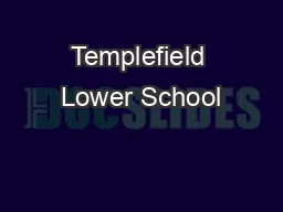 Templefield Lower School
