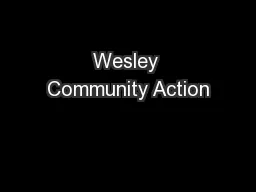Wesley Community Action