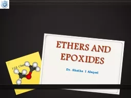 ETHERS AND EPOXIDES