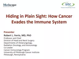Hiding in Plain Sight: How Cancer Evades the Immune System