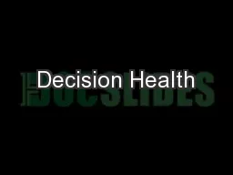 Decision Health