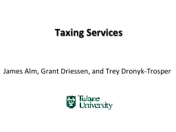 Taxing Services