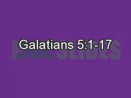 Galatians 5:1-17