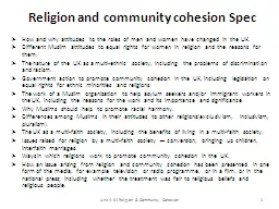 Religion and community