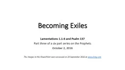 Becoming Exiles