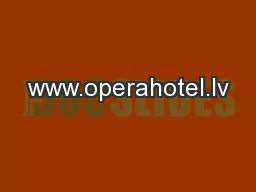 www.operahotel.lv