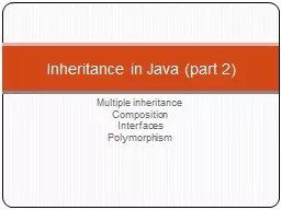 Multiple inheritance