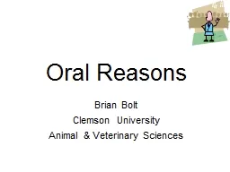 Oral Reasons