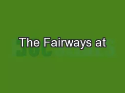 The Fairways at