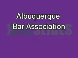 Albuquerque Bar Association