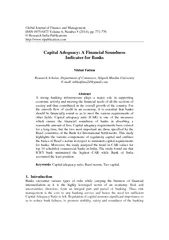 Global Journal of Finance and Management