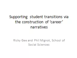 Supporting student transitions via the construction of ‘c