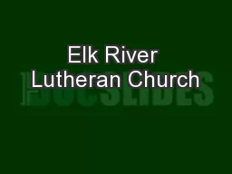 Elk River Lutheran Church