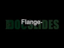 Flange-