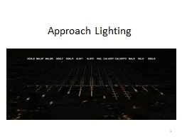 Approach Lighting