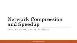 Network Compression and Speedup