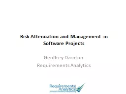 Risk Attenuation and Management in Software Projects