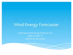 Wind Energy Forecaster