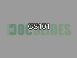CS101