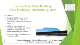 Former Food Pride Building