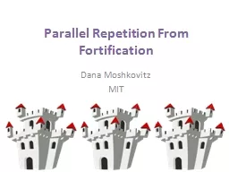 Parallel Repetition From Fortification